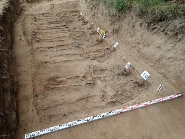 W Pomianowie Górnym odnaleziono trzy groby masowe niemieckich żołnierzy
