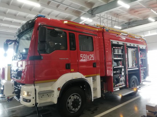 Strażacy z KP PSP Ząbkowice Śląskie mają nowy wóz ratowniczo-gaśniczy