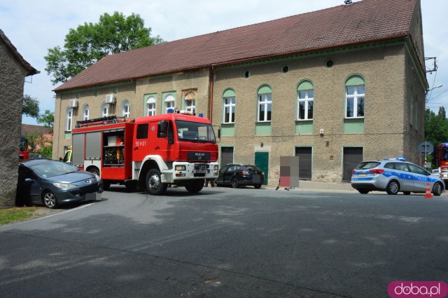 Poważny wypadek w Stolcu. Cztery osoby poszkodowane
