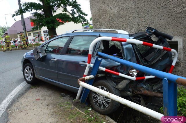 Poważny wypadek w Stolcu. Cztery osoby poszkodowane