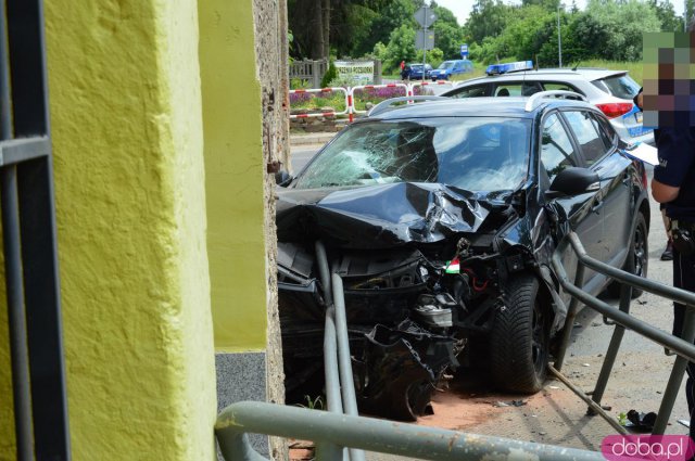Poważny wypadek w Stolcu. Cztery osoby poszkodowane