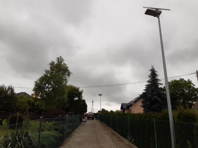 Nowe lampy solarne w gminie Ząbkowice Śląskie