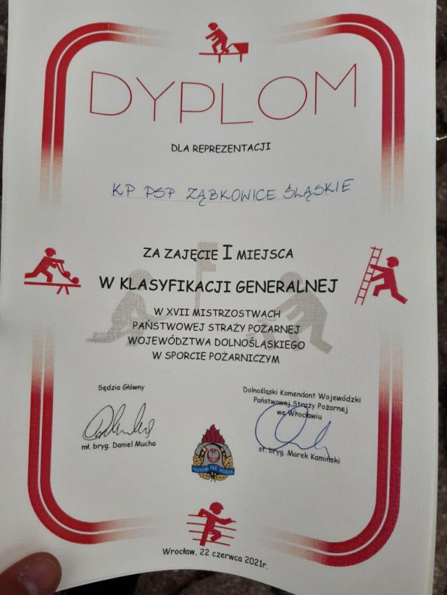 XVII Mistrzostwa Województwa Dolnośląskiego w Sportach Pożarniczych