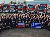 Strażacy z Ząbkowic polecieli na podmianę osobową do Grecji
