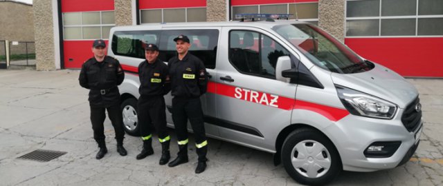 Strażacy z Ząbkowic polecieli na podmianę osobową do Grecji