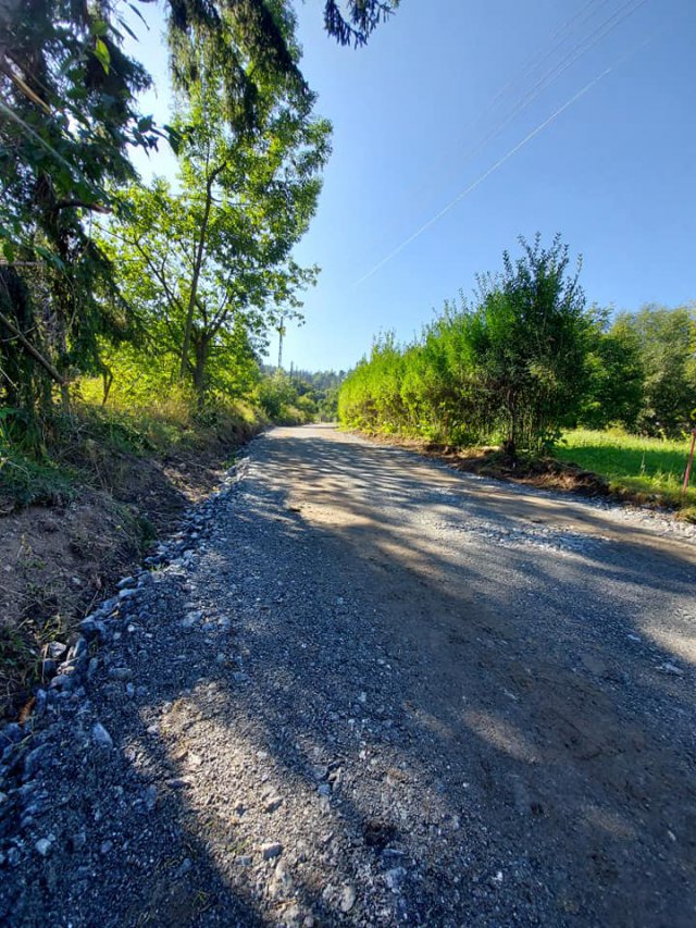 Trwa przebudowa drogi w Żdanowie