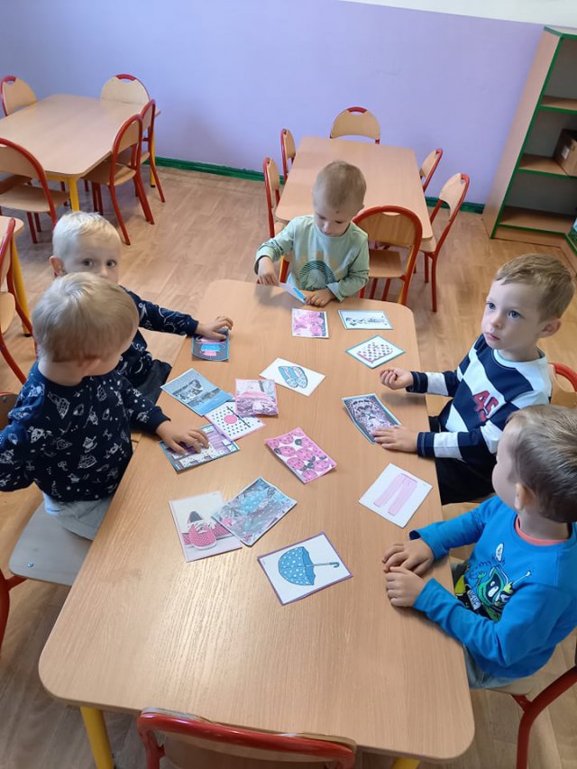Dzień Kropki w przedszkolu w Kamieńcu Ząbkowickim