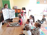 Dzień Kropki w przedszkolu w Kamieńcu Ząbkowickim