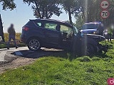 Wypadek na skrzyżowaniu dk8 i zjazdu na Tarnów