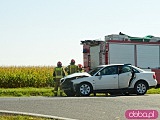 Wypadek na skrzyżowaniu dk8 i zjazdu na Tarnów