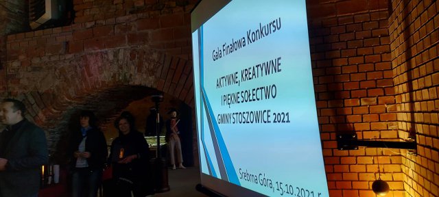 Gala Finałowa konkursu Aktywne, kreatywne i piękne sołectwo Gminy Stoszowice