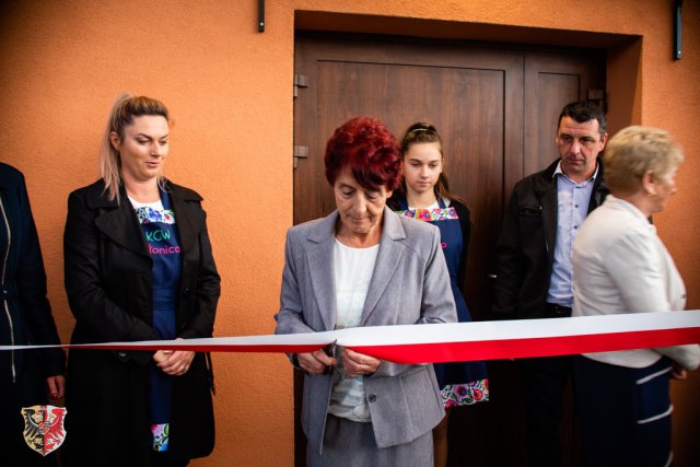 Uroczyste otwarcie wyremontowanej świetlicy w Płonicy