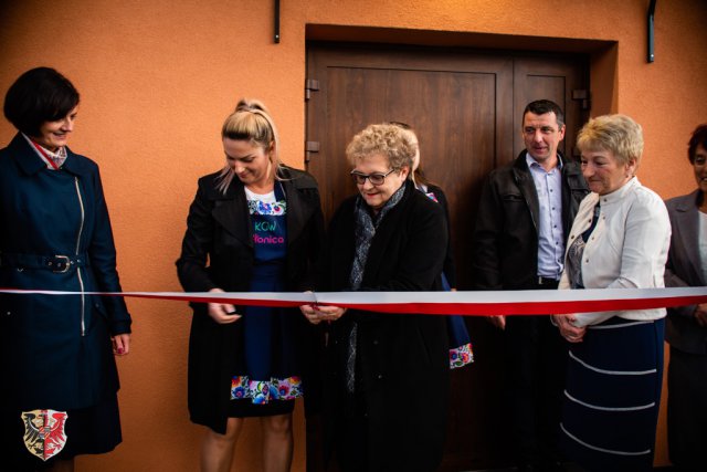 Uroczyste otwarcie wyremontowanej świetlicy w Płonicy