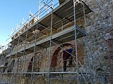 Trwają prace remontowe na Donjonie, Ostrogu i w Grodziszczu 