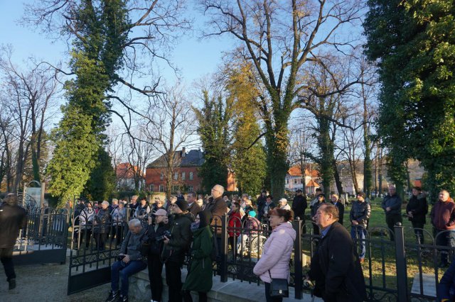 Uroczyste otwarcie odnowionego mauzoleum w Złotym Stoku
