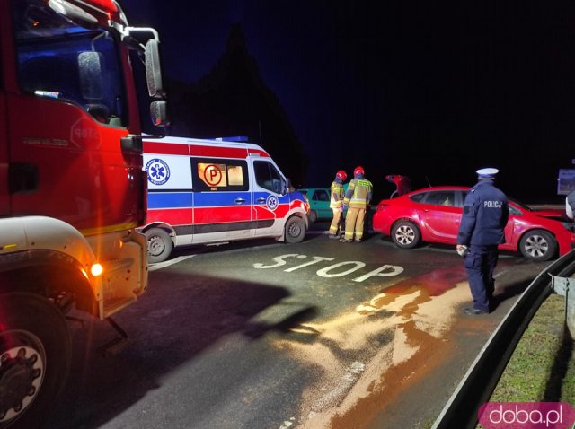 wypadek dk8 Wrocławska Ząbkowice Śląskie