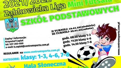 Turniej Ząbkowickiej Ligi Mini Futsalu