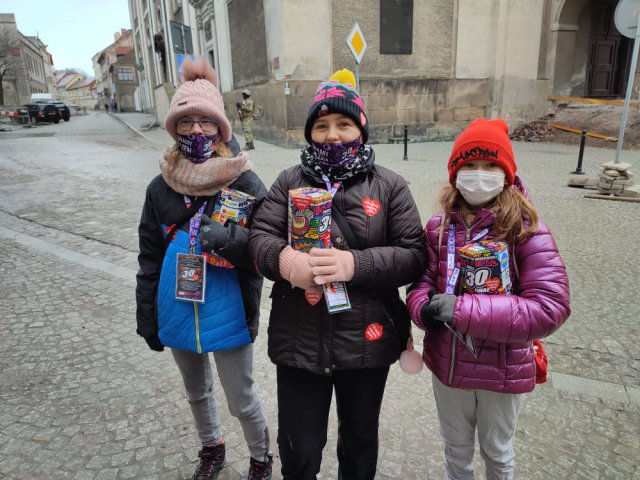 Sztab WOŚP działający przy Bardzkiej Pozytywce 