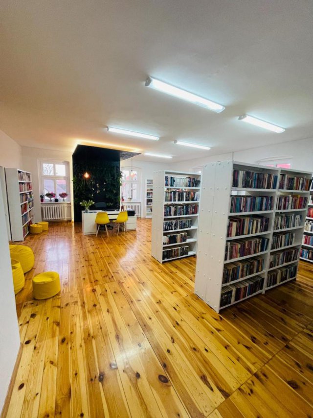 Biblioteka w Lubnowie jak nowa