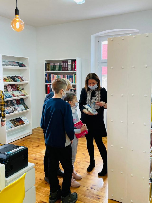 Biblioteka w Lubnowie jak nowa