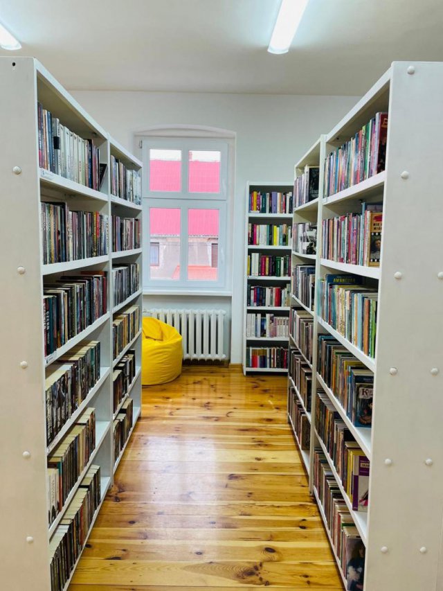 Biblioteka w Lubnowie jak nowa