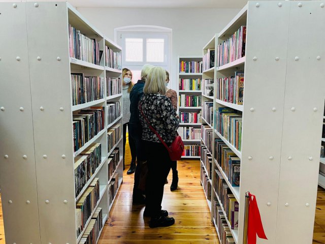 Biblioteka w Lubnowie jak nowa