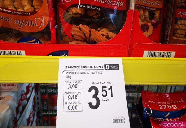Obniżka VAT na paliwo i żywność.