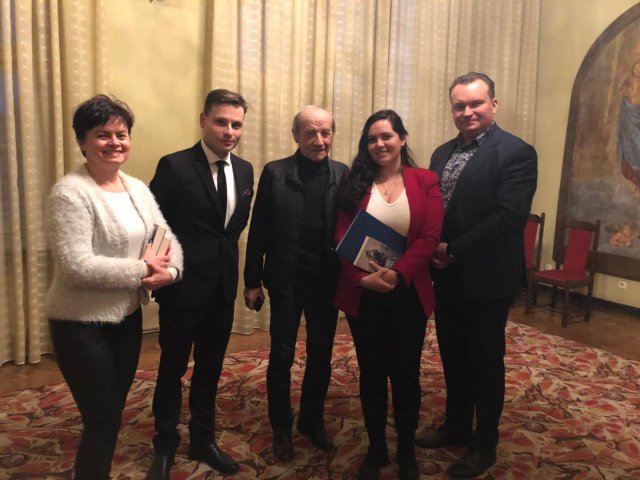 [FOTO] Max Czornyj gościł w Bibliotece Publicznej Miasta i Gminy w Ząbkowicach Śl.