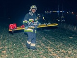 ćwiczenia strażaków z ratownikami medycznymi w Krzelkowie