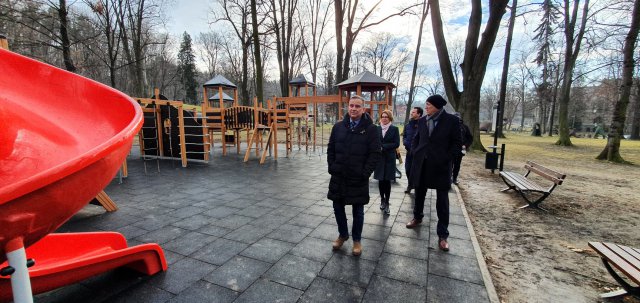 Ziębice: Wizytacja inwestycji zrealizowanych ze wsparciem rządowych funduszy