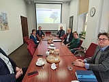 Burmistrz Ziębic na spotkaniu w Agencji Rozwoju Aglomeracji Wrocławskiej