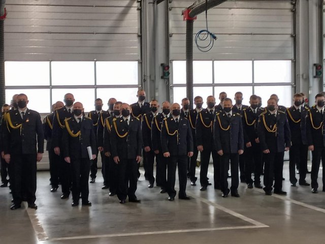 [FOTO] Komendant PSP w Ząbkowicach Śląskich odszedł na emeryturę