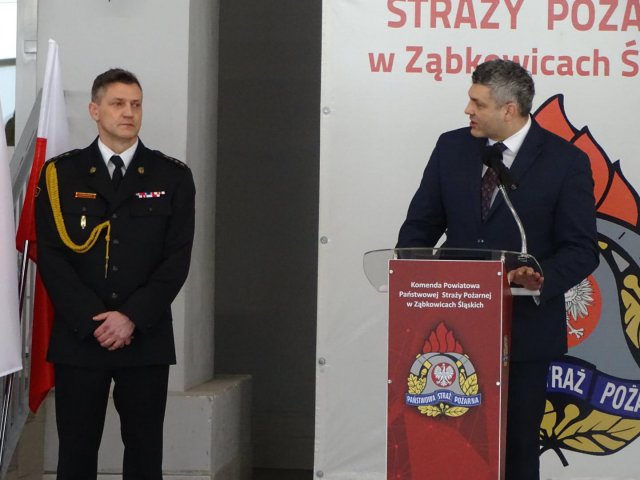 [FOTO] Komendant PSP w Ząbkowicach Śląskich odszedł na emeryturę