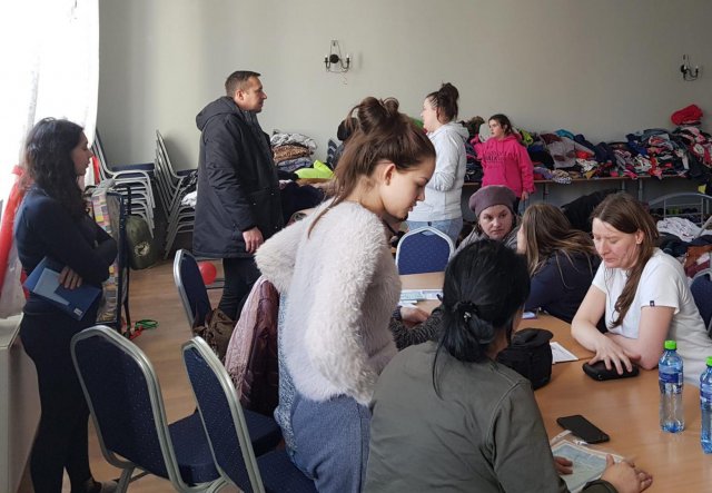 [FOTO] Uchodźcy z Ukrainy uzyskali pomoc w Rudnicy