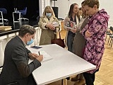 Spotkanie z Michałem Rusinkiem w Ziębicach