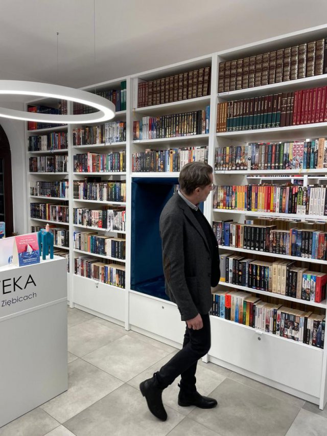 Spotkanie z Michałem Rusinkiem w Ziębicach