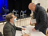 Spotkanie z Michałem Rusinkiem w Ziębicach