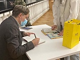 Spotkanie z Michałem Rusinkiem w Ziębicach