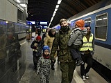 Żołnierze16 DBOT wspierają uchodźców z Ukrainy