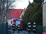Pożar domu w Kozińcu