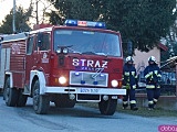 Pożar domu w Kozińcu