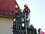 Pożar domu w Kozińcu