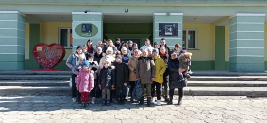 [FOTO] Uchodźcy z Ukrainy zwiedzali Złoty Stok