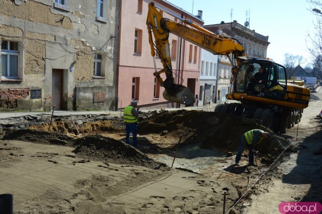 Trwają prace na Kłodzkiej i Kamienieckiej