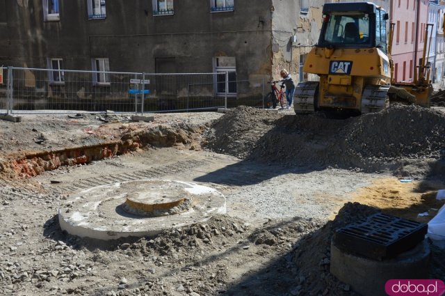 Trwają prace na Kłodzkiej i Kamienieckiej