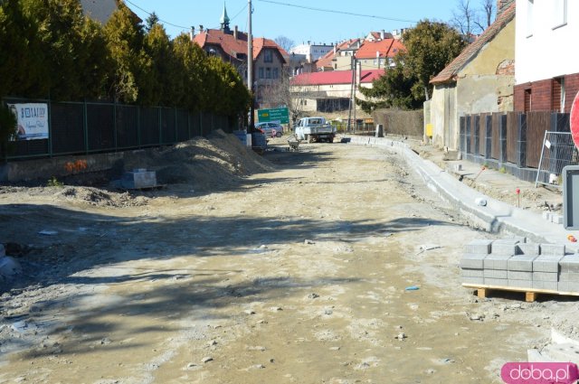 Trwają prace na Kłodzkiej i Kamienieckiej
