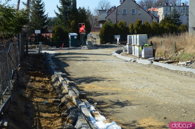 Trwają prace na Kłodzkiej i Kamienieckiej