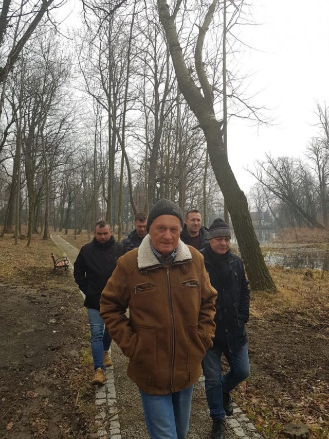 Ścieżki spacerowe w parku w Grodziszczu gotowe