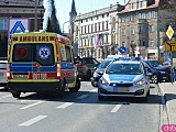 Zderzenie dwóch osobówek koło Aldi