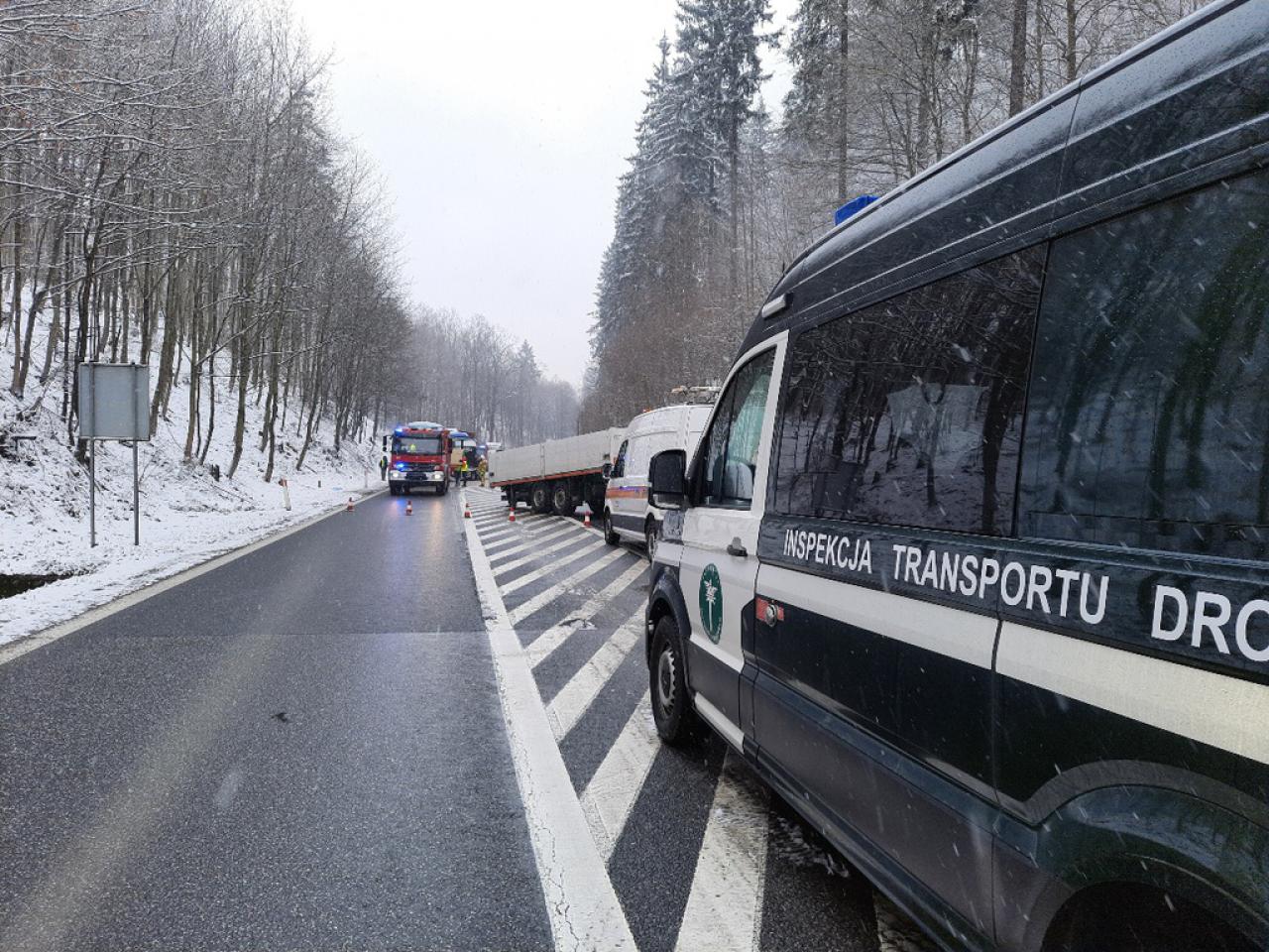 Inspektorzy Transportu Drogowego pomogą w ustaleniu przyczyn śmiertelnego wypadku 